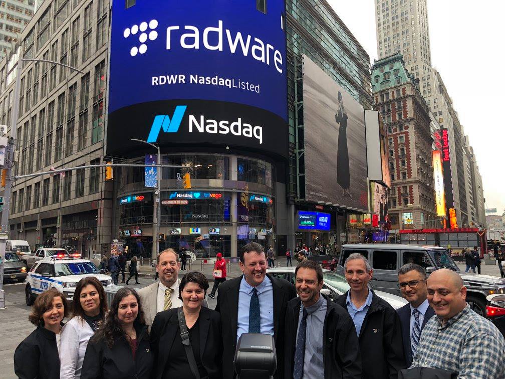 Radware at Nasdaq