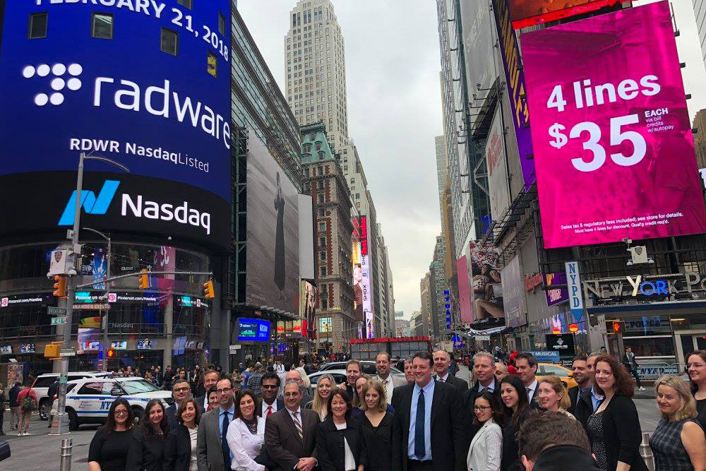 Radware at Nasdaq