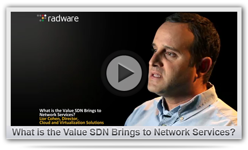 What is the Value SDN Brings to Network Services?