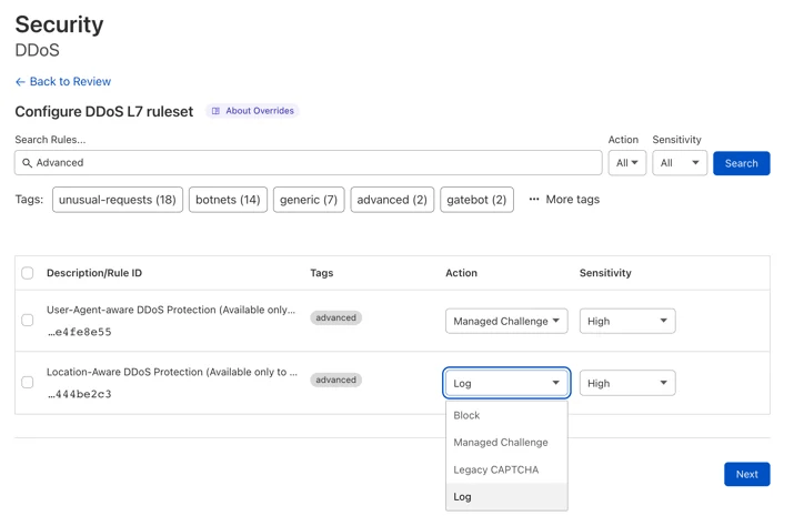Cloudflare Dashboard