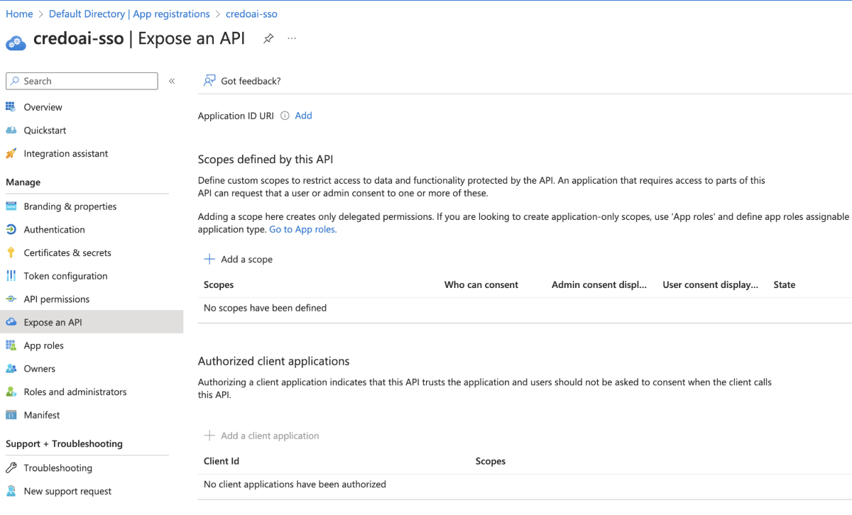 Credo AI Dashboard