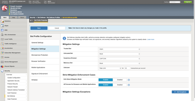 F5 Dashboard