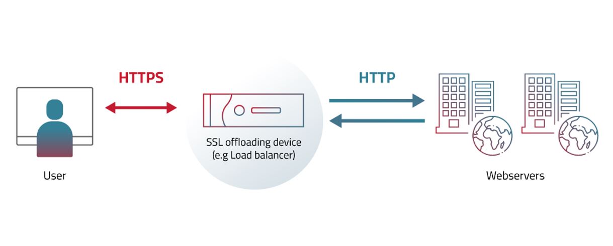 Infographic SSL Offloading Process