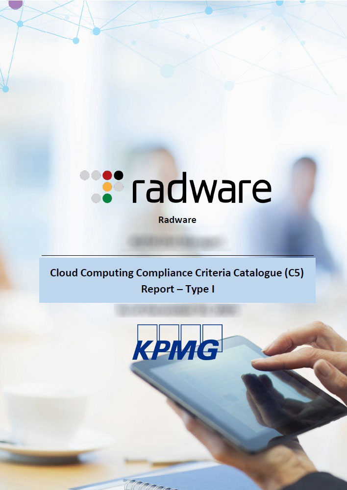 Cloud Computing Compliance Criteria Catalogue (C5) Type I Reports