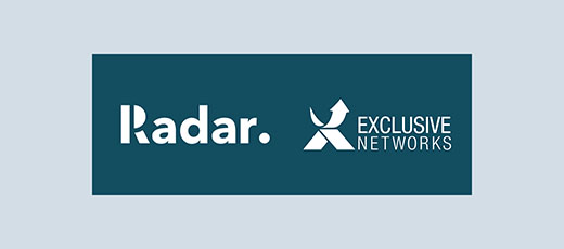 Radar and Exclusive Networks logo