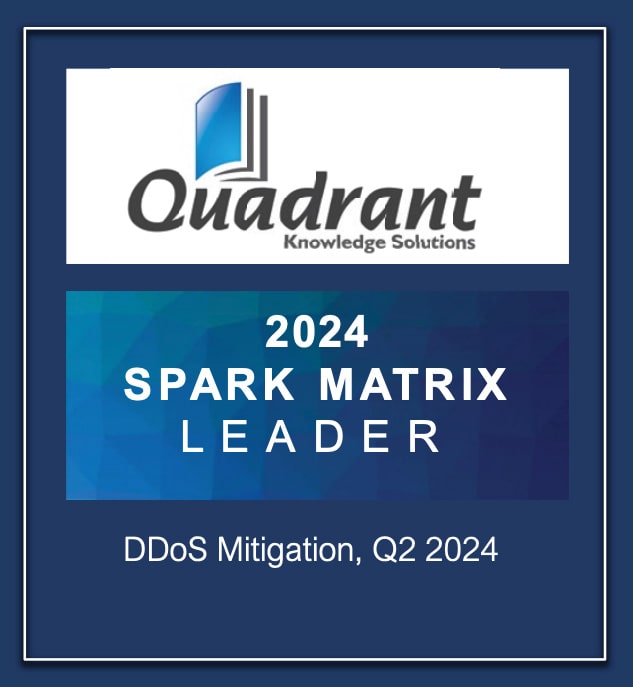 Leader in SPARK Matrix DDoS Mitigation