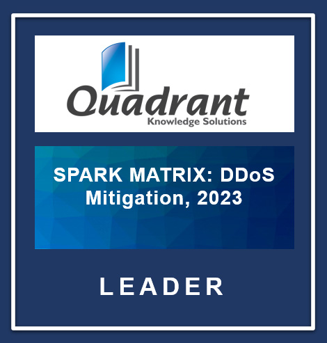 Líder en SPARK Matrix: DDoS Mitigation