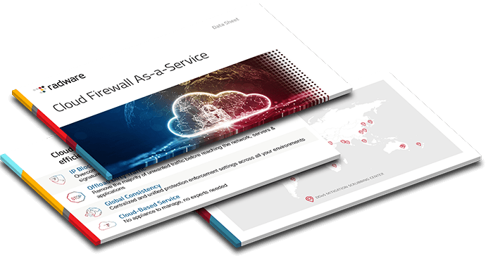 Radware Firewall as a Service – Data Sheet