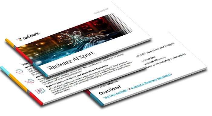 AI SOC Xpert Solution Brief Cover