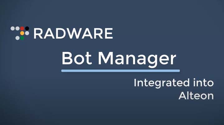 Optimaler Schutz vor bösartigen Bots mit Alteon