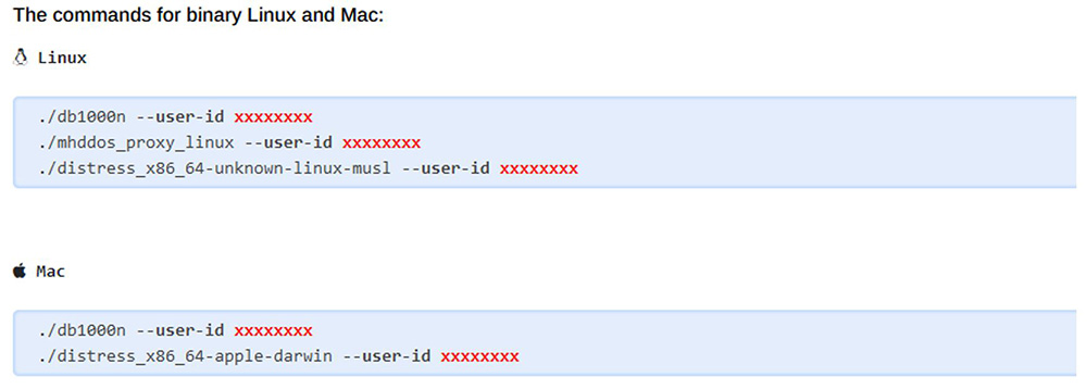 Figure 12: Instructions how to use IT Army ID with IT Army provided and maintained expert-level command line tools