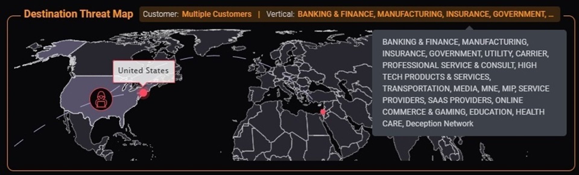 Image: Real-time attack reported by multiple customers