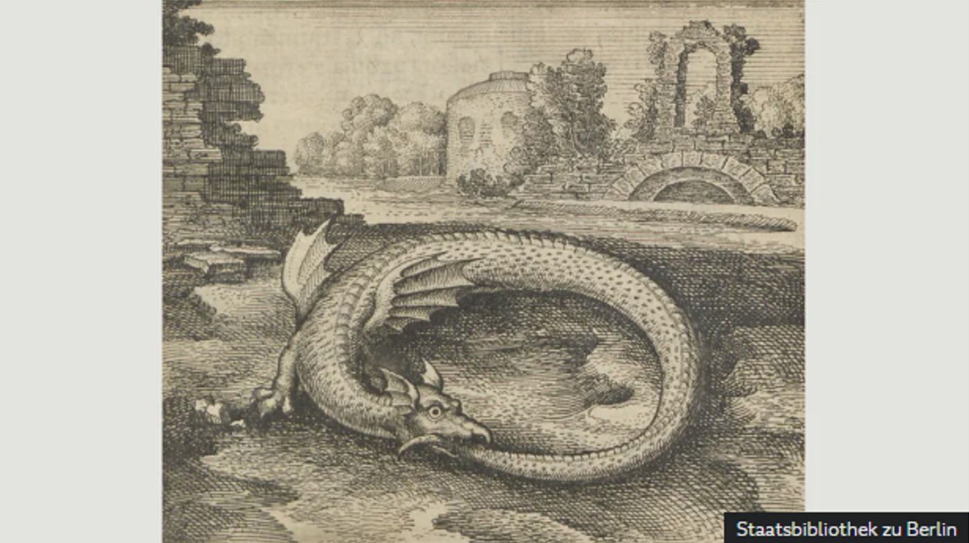 Figure 2: The Ouroboros (source: Staatsbibliothek zu Berlin)