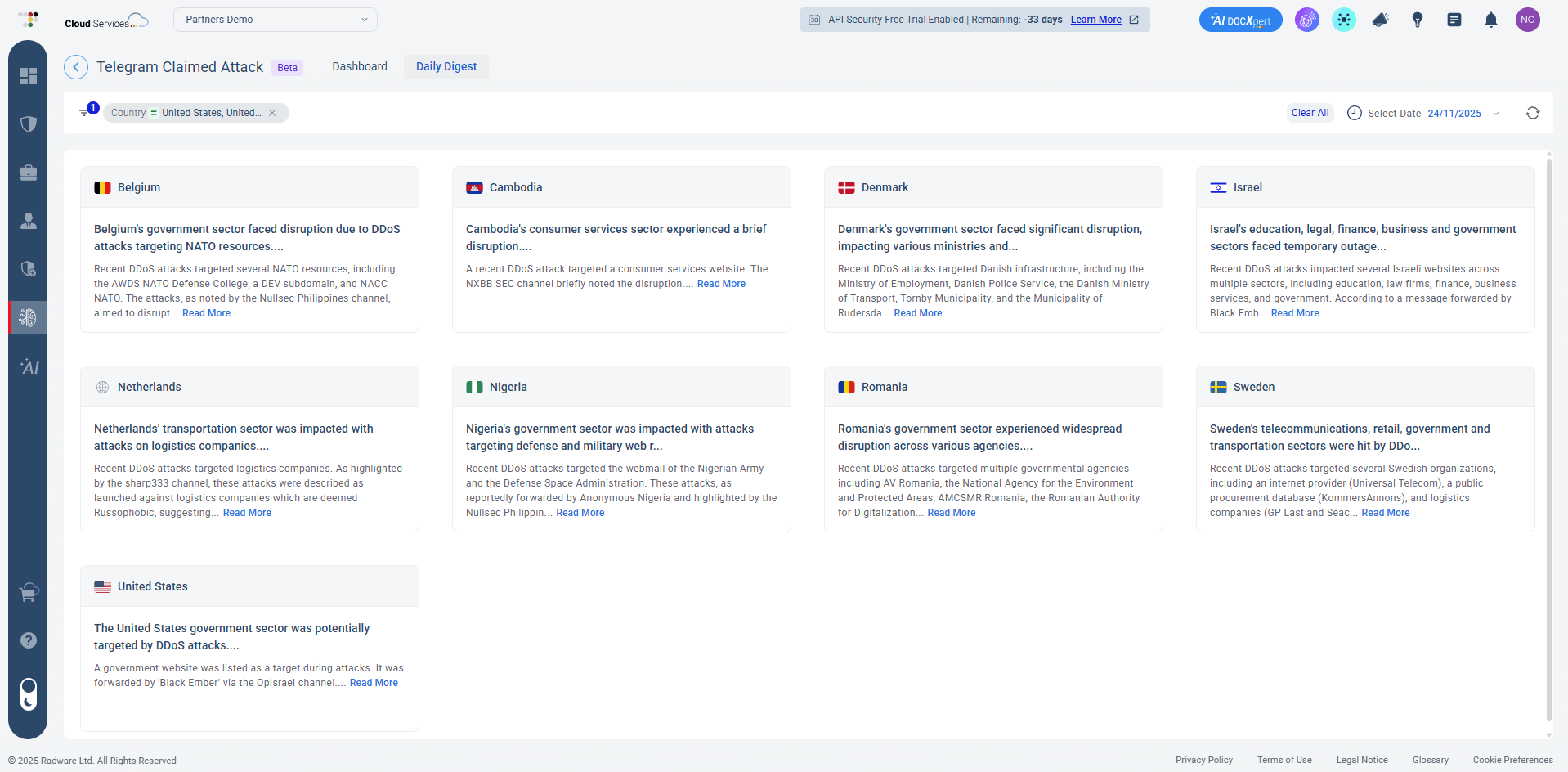 Daily Digest Dashboard