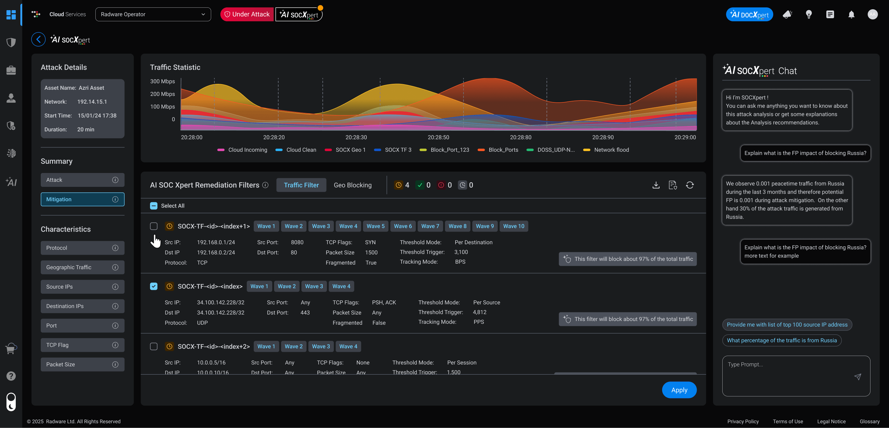 AI SOC Xpert analysis and recommendations