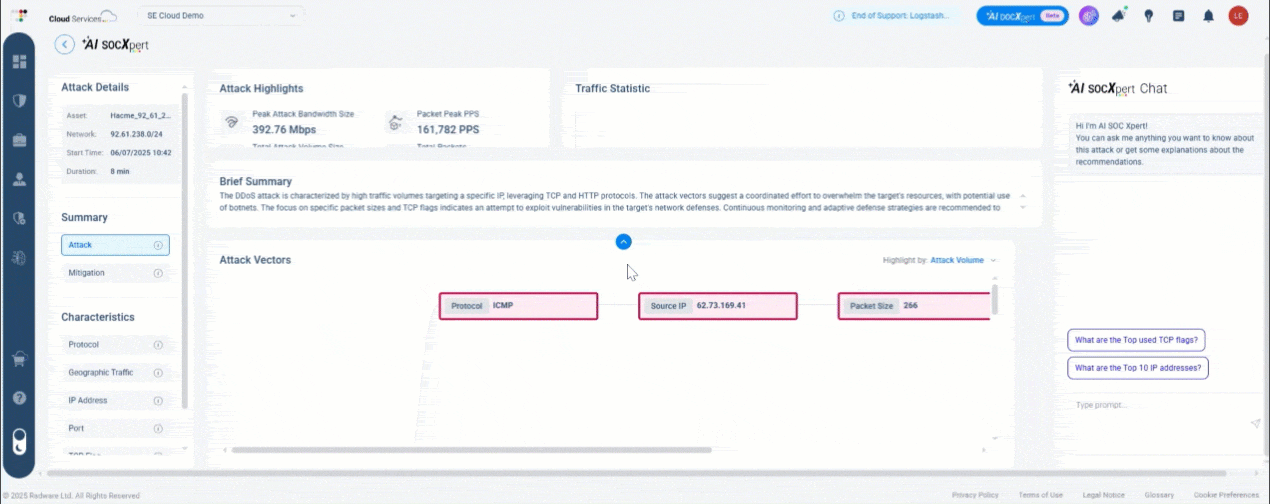 Visual 4: AI SOCXpert - brings the full story into one unified view