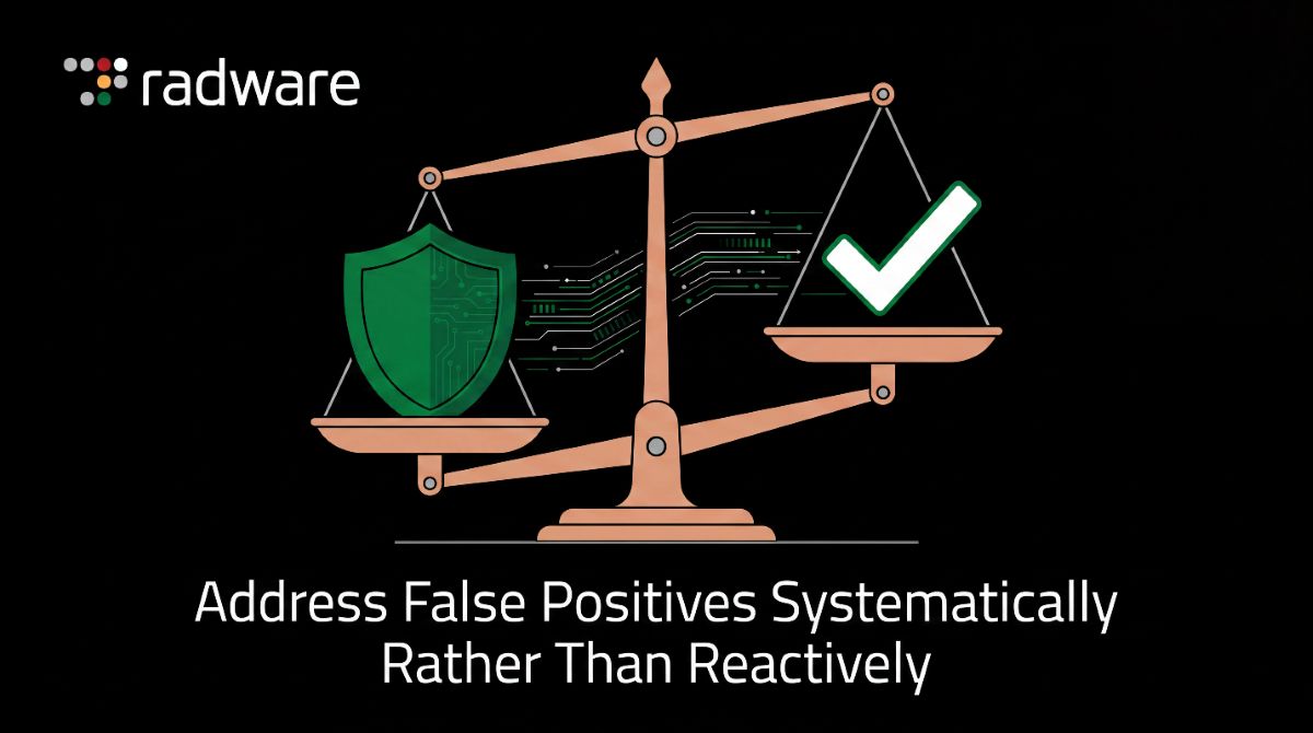 Security professional review noting that false positives sometimes require manual intervention