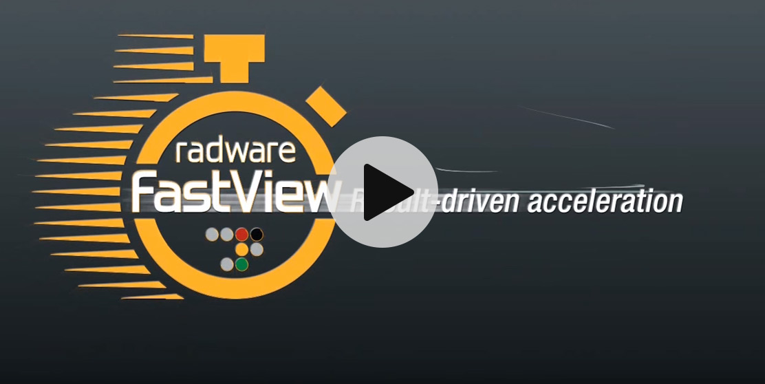 Fastview Web Acceleration and Web Performance Optimization | Radware